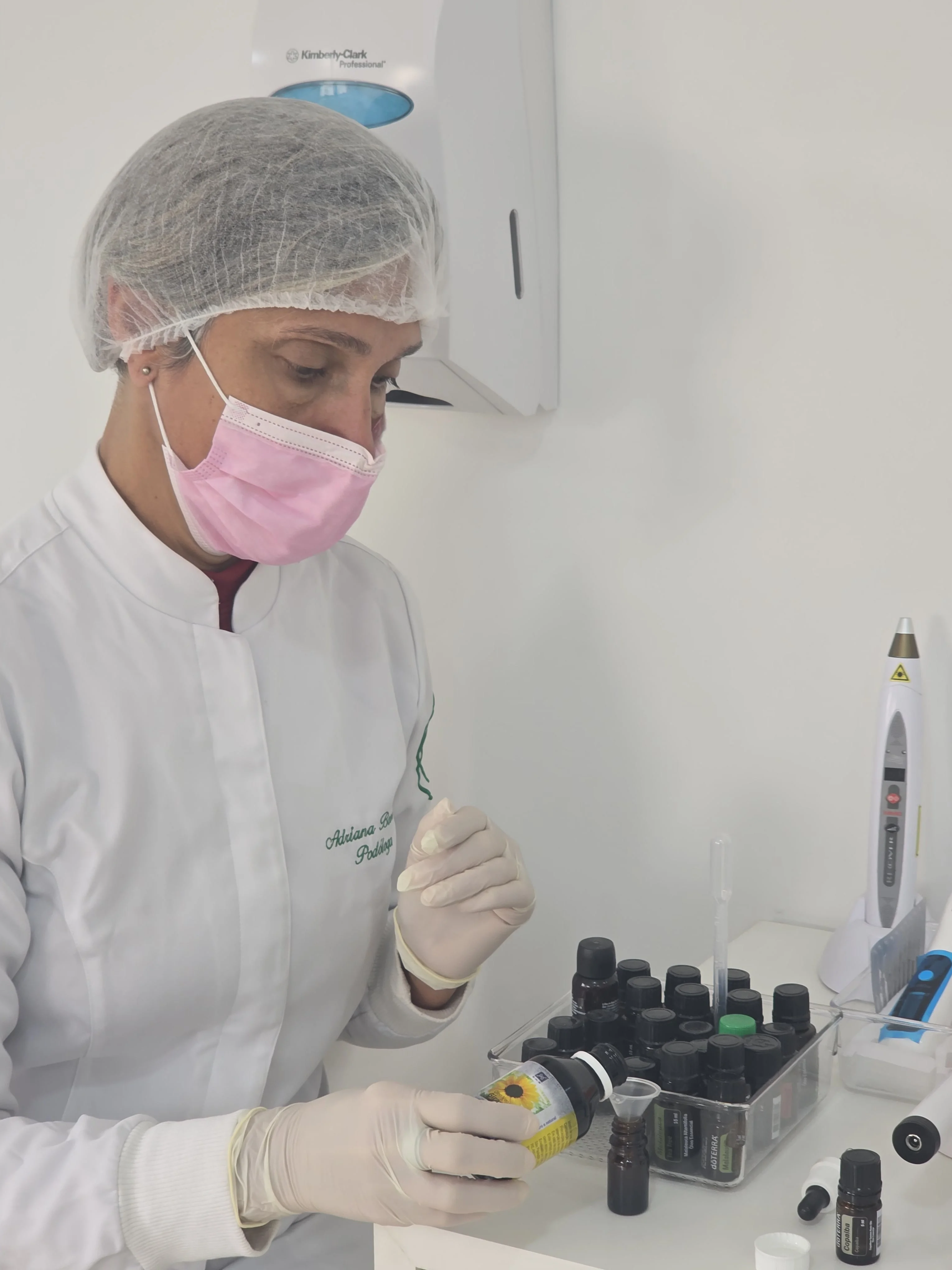 Óleos essenciais usados nos protocolos